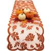 AIEDECOPT Runner da Tavolo Autunnale 183x33 cm per Casa e Cucina