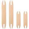 Smavles Navetta in Legno per Telaio 4 Pezzi Navetta Telaio Navetta per Tessitura in Legno,per Artigianato Fai da Te Maglione Sciarpa Arazzo Strumento Accessori per Tessitura (Accoppiato con 1)