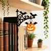 JKKEOXYLIC Bookshelf Lamp,Lampada da Libreria per Biblioteca,Stile Lanterna Vintage Design Classico Aggiunge Un Tocco Misterioso Per Halloween e Atmosfere Autunnali Facile Da Installare Su Scaffali o Tavoli，E