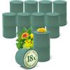 com-four® 18x Spugna Floreale per composizioni Floreali a Forma
