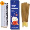 Calmveda Pumpkin Spice bastoncini incenso profumati - (80 bastoncino) incenso natalizio | senza carbone, realizzati con fiori riciclati | incenso bastoncini naturali dall'aroma fruttato e speziato