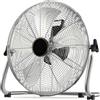 Generic Ventilatore da pavimento industriale per impieghi gravosi, ventilatore a piedistallo in metallo ad alta velocità con inclinazione di 130° per circolazione dell'aria in garage, magazzino, patio e