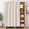 GZGLZDQ Tendine Sottolavello Cucina con Binario Scorrevole, Autoadesivo per Mobili, Microfelpa Cucina Scorrevole, per Armadi, Scarpe, Librerie(Light beige,80 x 50 cm)