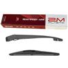 2M PLASTIC Spazzola tergicristallo posteriore di ricambio per Honda CR-V 2017-2022 - HRV 2023-2024 - Pilot 2016-2022 - ELEMENT 2003-2011 - Nissan Murano 2015-2024 - ARMADA 2017-2024