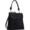 Desigual Mini zaino da donna in poliuretano, Nero, Einheitsgröße