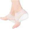 Exceart Coppia di solette per sollevare scarpe, cuscinetti per talloni, per aumentare l'altezza media, solette invisibili in silicone, per uomini, donne e studenti (5,5 cm)