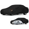 JUDANNA Telo protettivo impermeabile per auto 1993 - 2006 Mercedes-Benz Classe C W202/W203, telo di copertura per auto per inverno, estate, per tutte le stagioni, per esterni, con chiusura lampo, per porta