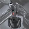 BOTEWO Prolunga Accendisigari per Auto: Prolunga 5 M 12 V, Cavo di Prolunga per Accendisigari con Fusibile 15 A per 12 V/24 V
