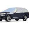 BEXITA Telo Copriauto Felpato Invernale Impermeabile Mezza Telo per Auto, Addensato Tessuto con Cotone Foderato, per SUV&Wagon(fino a 520cm), Argento