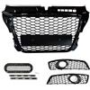 goingfast Griglia Anteriore Maschera Calandra Griglie Fendinebbia Compatibile con A3 8P 8PA 08-13