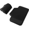 Generico 1Pc Schienale passeggero moto universale Schienale universale autoadesivo antiurto Moto Top posteriore Custodia Scatola Cuscino per bagagli Schienale moto