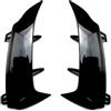 Generico Alette Aerodinamiche Posteriori Nero Lucido Compatibili con Mercedes Classe A W177 2018-2022 | Canard Posteriori Paraurti | ABS Gloss Black | Coppia Sinistra e Destra