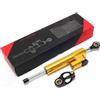 Generico Ammortizzatore di sterzo moto Per Honda SH300 SH 300 2010-2022 2021 Parti di smorzamento universali per motociclette Allyears Ammortizzatore di sterzo stabilizzatore nero-oro
