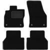 Wielganizator Set Tappetini in Moquette su Misura compatibile con Volkswagen Caddy, LUX | compatibili con multispazio ; moquette fitta (polipropilene), ca. 6,5 mm, 2300 g/m², granulato antiscivolo ; antiscivolo