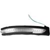KVKQMLFEAW Luci Direzionali Per X-Trail T32 Per Qashqai J11 Per Murano Z52 2014-2019 Auto LED Indicatori Direzione Luce Retrovisore Specchio Laterale Indicatore Lampada Indicatore LED(Right)