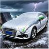 Generico Telo Antigrandine Per Auto per Tesla Model 3(2017-2026), Telo Copriauto Antigrandine, Mezza Copertura Grandine Imbottita Impermeabile Antipolvere Tutte Le Stagioni jtu6