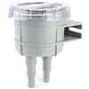 Juroupi 4,3 Pollici di Aspirazione 'acqua di Mare Filtro Filtro Motore Protezione Pulitore Raffreddamento per Tubo da 1/2 Pollice 5/8 Pollice 3/4 Pollice
