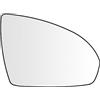 SENZEAL Vetro dello Specchietto Lato Passeggero Riscaldato con Piastra Portante per Smart Fortwo 2007-2014 A4518100816 (Destro)