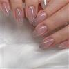 Wedity 24 PZ Moon Stars Fake Nail Amore Cuore Onda Della Perla Acrilica Unghie False Stampa su Unghie Puntate Artificiali False Nails per le Donne Ragazze (D)