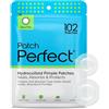 Patch Perfect Spot Patches (102 pezzi) - Cerotti idrocolloidi coreani, punti assorbenti per trattamento delle macchie, cerotti invisibili per acne, adesivi vegani e cruelty-free (2 misure)