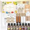 Gdblsm Gdblam - Set di profumi fai da te da donna, kit creativo per adulti, fai da te con olio essenziale, mini profumi con piccolo flacone spray, regalo per donne/ragazze/uomini