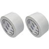 Amazinnov - Nastro adesivo adesivo per mascheratura, 50 mm x 33 m, in PVC, resistente alle alte temperature, colore bianco (Confezione da 2)