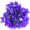 Hiland AZ Patio Heaters Hiland RGLASS-CB Pit Fire Glass i n Blue, Extreme Tempature Rating, Buono per propano o Gas Naturale, 4,5 kg, 4,5 kg, Miscela Cobalto
