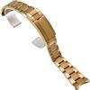 ROUHO Cinturino Acciaio Inossidabile 20mm 21mm Bracciale Metallo Ricambio Estremità Curva Argento Oro per Rolex Cosmograph Daytona