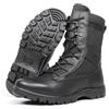 LUDEY Antiscivolo Anfibi Stivali Tattici Militari Uomo Scarpe Combattimento Nero 42EU