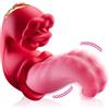 Coolkim Vibratoreper Donna Professionale Wireless Sexytoysys Coppia Ovetto Vibrante Telecomando Sex Toys Succhia Clotoride Vibratore per Uomo Sex Toy Vibratoriper Donne Dildo Realistico 10 Modalità, A26011201