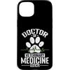 profession academic degree university ca Custodia per iPhone 15 Plus Dottore in Medicina Veterinaria (D.V.M.)