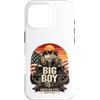 Steam Locomotive Train Railroad Big Boy Custodia per iPhone 16 Pro Big Boy 4014 - Locomotiva a vapore vintage con treno