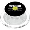 Tennis Ball Sport Net Player tennis rack Tennis Lascia tutto sul campo Sport con la palla PopSockets PopGrip per MagSafe