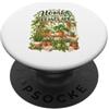 Regalo della giungla indoor di Crazy Pla Home is where my Plants are Plant Mom Monstera Houseplant PopSockets PopGrip Adesivo