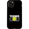 Tennis Ball Sport Net Player tennis rack Custodia per iPhone 11 Pro Tennis Lascia tutto sul campo Sport con la palla