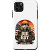 Steam Locomotive Train Railroad Big Boy Custodia per iPhone 11 Pro Max Big Boy 4014 - Locomotiva a vapore vintage con treno