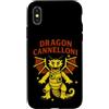 Cursed Italian Brainrot Gamer Secret Tee Custodia per iPhone X/XS Dragon Cannelloni - Divertente meme gergale italiano Brainrot Pasta