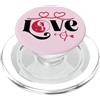 Attrezzature per l'allenamento del Golf Gioco golf Giocatore di golf Palla golf Yin-Yang-Love Golf PopSockets PopGrip per MagSafe