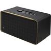JBL Authentics 500, Smart Home Speaker, Altoparlante Bluetooth dal Design Retrò Anni '70 con Griglia Quadrex, Dolby Atmos, Wi-Fi Integrato, Assistente Vocale, AirPlay, JBL One App, Nero