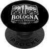 Desert Merch Bologna Italy Shop Bologna Emilia-Romagna Italia Cityscape xilografia PopSockets PopGrip Adesivo