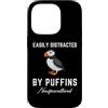 Gifts by Aurora Design - Distracted by P Custodia per iPhone 14 Pro Puffins in Terranova - Top, T-shirt e accessori