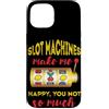Casino Slot Machine Player Gambling Poke Custodia per iPhone 15 Slot Machine mi rende felice frutta gioco d'azzardo Casino Giocatore