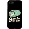 Ferret Tiny Tube Whiskers Custodia per iPhone SE (2020) / 7/8 Caos In Un Piccolo Furetto Tubo