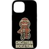 Cursed Italian Brainrot Gamer Secret Tee Custodia per iPhone 15 Chicleteira Bicicleteira - Divertente meme gergale italiano Brainrot