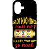 Casino Slot Machine Player Gambling Poke Custodia per iPhone 17 Slot Machine mi rende felice frutta gioco d'azzardo Casino Giocatore