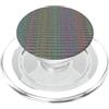 Art Pop Mobile Gallery Astratto Multicolore Orizzontale Stippled Band Design PopSockets PopGrip per MagSafe