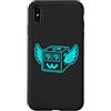 Cursed Italian Brainrot Gamer Secret Tee Custodia per iPhone XS Max Secret Lucky Block - Meme dello slang di gioco italiano di Brainrot Cyan