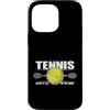 Tennis Ball Sport Net Player tennis rack Custodia per iPhone 14 Pro Max Tennis Lascia tutto sul campo Sport con la palla