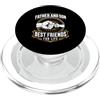 Father And Son Best Friends For Life Padre E Figlio Migliori Amici Per La Vita PopSockets PopGrip per MagSafe