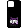 Alzheimer's Awareness Purple Ribbon Appa Custodia per iPhone 15 Nastro di sensibilizzazione sulla demenza di Alzheimer